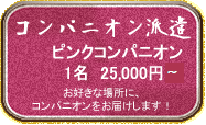 お好きな場所へ、ピンクコンパニオン